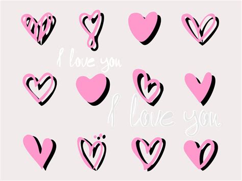 Heart Card With Inscription Vector Graphic By Ekimova Lisa · Creative Fabrica