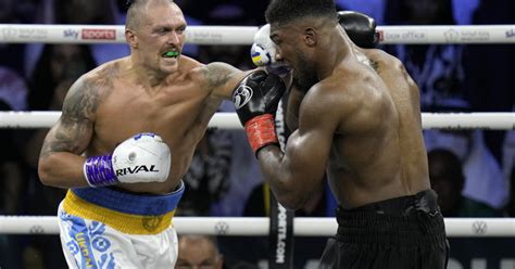 Boxe Usyk Conserve Ses Titres Chez Les Lourds En Battant Joshua