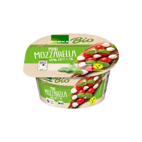 Bio EDEKA Mozzarella Minis 45 250g Lebensmittel Versand Eu Leben