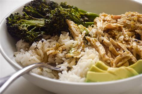 Shredded Chicken And Rice Bowls Bravabod