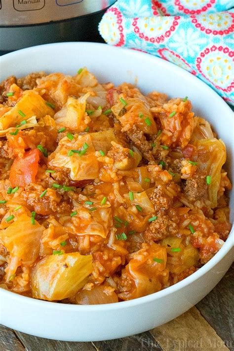 Instant Pot Stuffed Cabbage Casserole Ninja Foodi