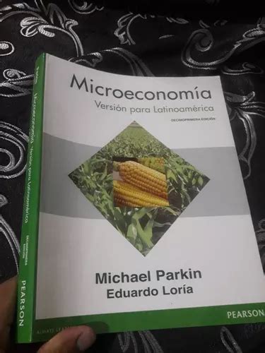 Libro Microeconom A Michael Parkin Edici N Mercadolibre