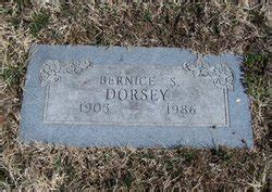 Bernice S Dorsey 1905 1986 Find A Grave Memorial