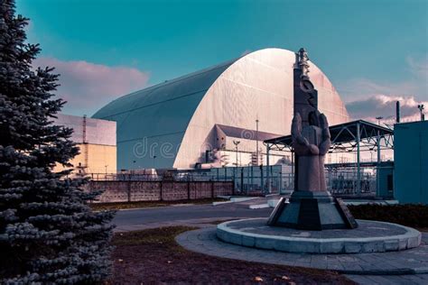 Reactor Nr 4 Van Tsjernobyl Het Centrum Van De Kernramp Van 1986