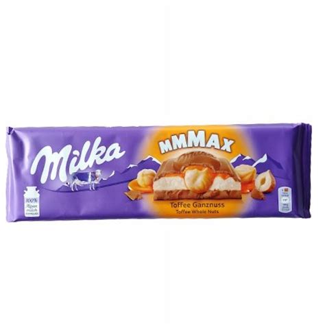 CZEKOLADA MILKA MMMAX TOFFEE WHOLE NUTS 300g ERLI Pl