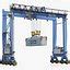 D Rubber Tyred Gantry Crane Terex