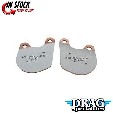 Drag Specialties Sintered Metal Brake Pads For BDL GMA F Caliper 1721