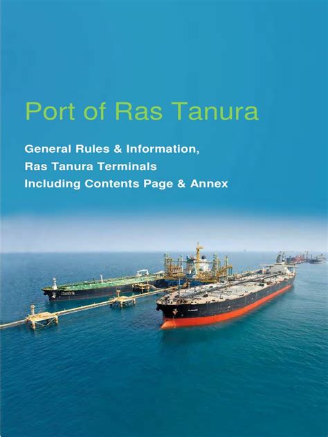 02 Port of Ras Tanura | PDF | Wound | Anchor