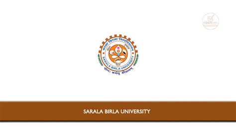 Sarala Birla University invited Applications from eligible candidates ...