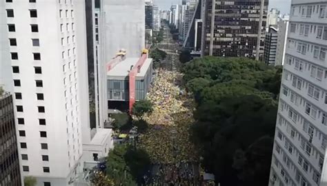 Bolsonaro Pede A Pacificação Do País Para A Multidão Na Paulista