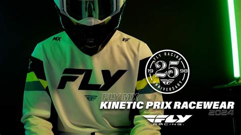 Fly Mx Kinetic Prix Gear Youtube