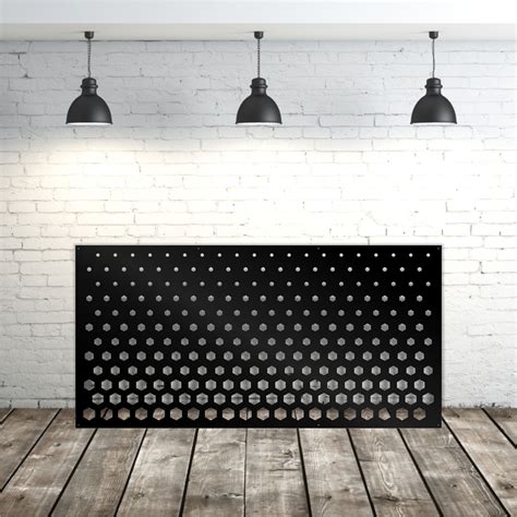 Faded Mesh Privacy Panel | Privacy Screens Panels - Custom Metal