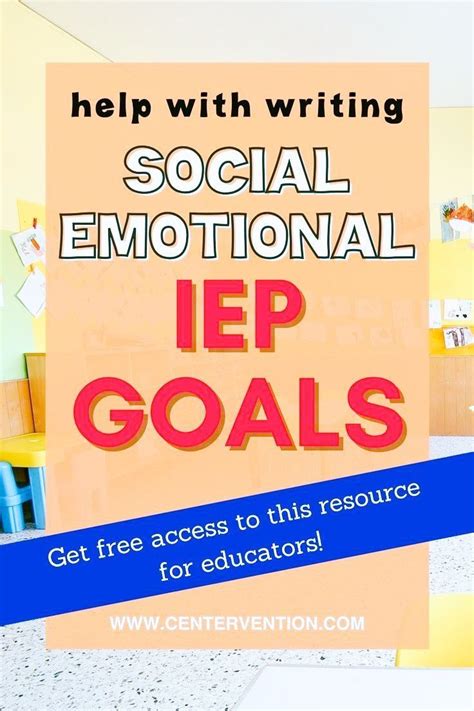 Social Emotional Iep Goals Iep Goals Social Emotional Iep