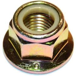 Midwest Fastener Mm Yellow Zinc Flange Lock Nut Count At