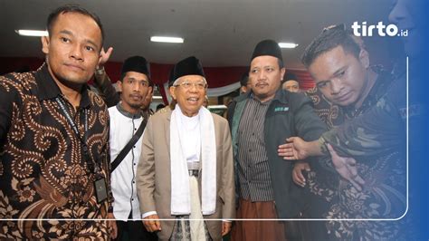 Tkn Persilakan Tokoh Ijtima Ulama Iii Sowan Ke Ma Ruf Amin