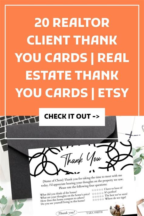 Realtor Client Thank You Cards Real Estate Thank You Cards Wording