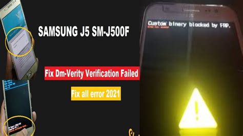 Samsung J F Custom Binary Blocked By Frp Lock Fix Dm Verity