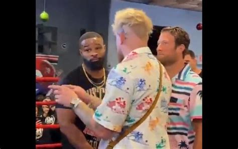 Jake Paul i Tyron Woodley twarzą w twarz po raz pierwszy Youtuber