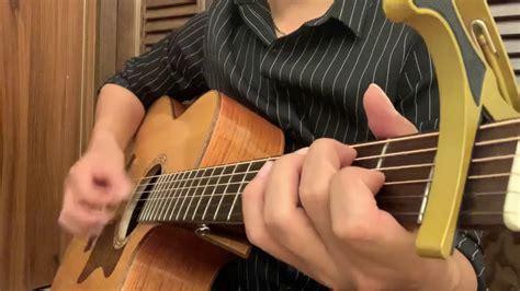 Yêu Em Dại Khờ Lou Hoàng Guitar Cover Gấu Béo Youtube