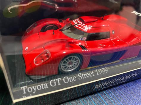 Minichamps Toyota Gt One Street Promotional Minicar Fair