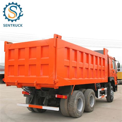 X Hp Hp Wheeler Ton Sinotruk Howo Heavy Duty Lorry Tipper