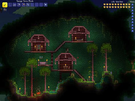 Terraria - Tree House by TeslaSlayerX on DeviantArt