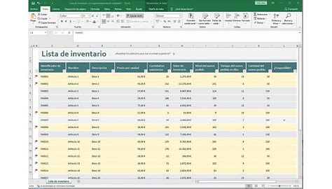 Las 10 Mejores Plantillas De Inventario De Excel 2023