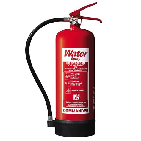 BSI EN3 7 Kitemark 6L Portable Water Mist Fire Extinguisher BOYO FIRE