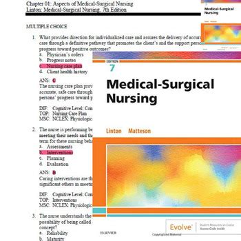 Test Bank For Medical Surgical Nursing 7th Edition By Linton By NurseThing