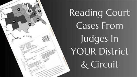 How To Find Court Case Decisions In Your District And Circuit Youtube