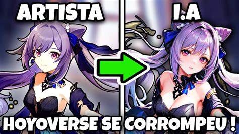 MAIS POLÊMICAS HOYOVERSE ESTÁ USANDO IA s PARA DESENVOLVER O GENSHIN