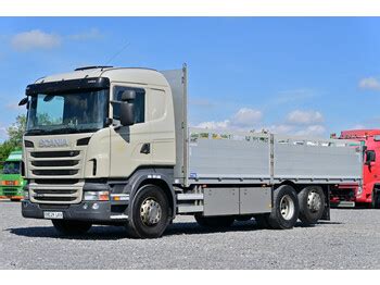 Scania R X Retarder Anh Ngerkupplung Lift Lenk Dropside Flatbed