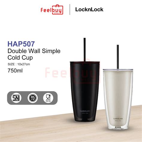 Jual Locknlock Hap Double Wall Simple Tumblr Cold Cup Ml