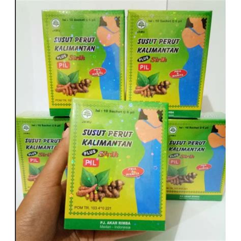 Jual Jamu Pil Pelangsing Susut Perut Kalimantan Plus Sirih Akar Rimba