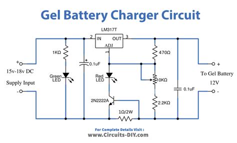 Schematic 12v Battery Charger Wiring Diagram And Schematics