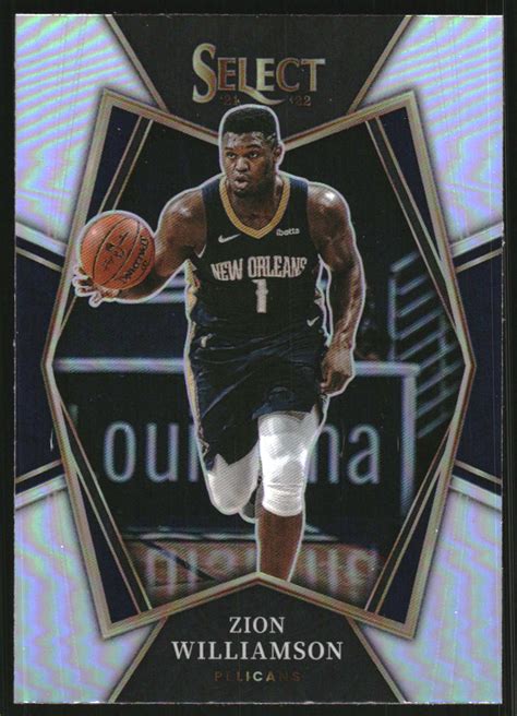 2021 22 Select Prizms Silver 191 Zion Williamson NM MT