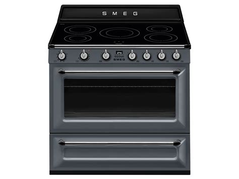 Smeg TR90IGR2 Induktion Standherd Slate Grey