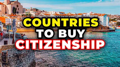 10 Countries Offering Citizenship By Investment 2024 Youtube