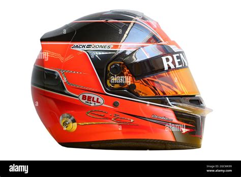 The Helmet Of Esteban Ocon FRA Renault Sport F1 Team Test Driver