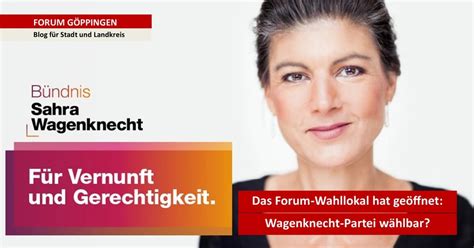 Können Sie Sich Vorstellen Die Neue Wagenknecht Partei Zu Wählen