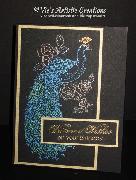 Stampinup Vicsartisticcreations Perfectpeacock Pearlex