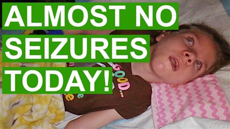 ALMOST NO SEIZURES TODAY! // seizure update & a video of a nocturnal ...