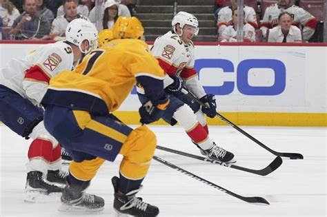 Forsberg Scores 2 Predators Beat Panthers And Extend Point Streak To