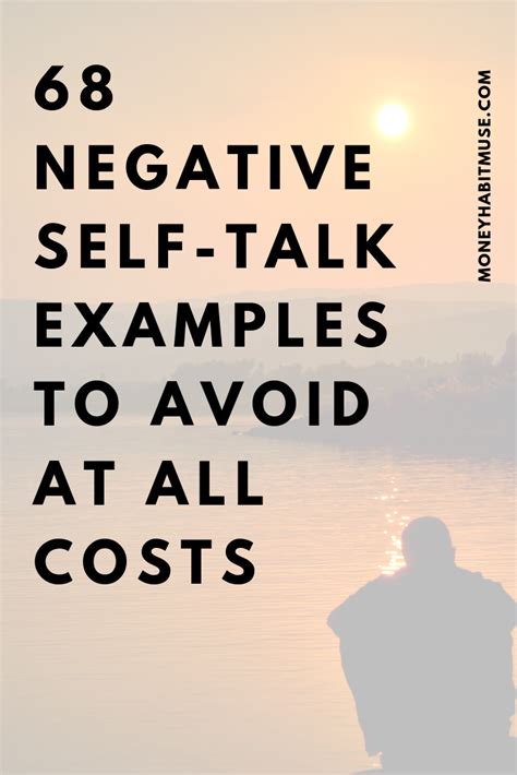 Negative Self Talk Examples To Avoid For A Positive Mindset Artofit