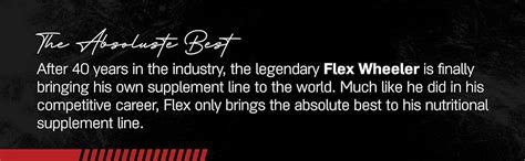 Amazon.com: Flex Wheeler Signature Series Flex-T, Testosterone Support ...