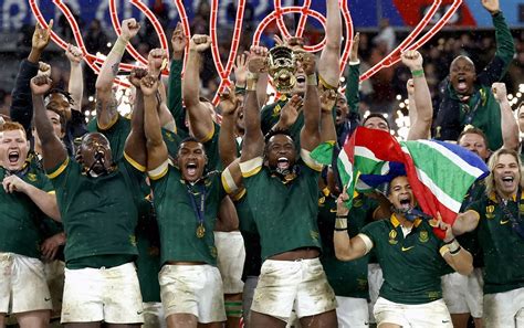 Coupe Du Monde De Rugby Les Springboks D Afrique Du Sud