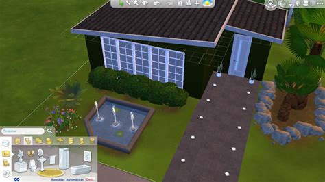 The Sims 4 - Construindo uma casa pequena e moderna - YouTube