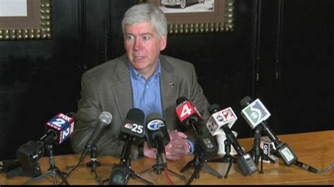 Former Michigan Governor Facing Charges For Flint Water Crisis According To Report Kobi Tv