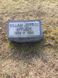 William Jeffries Affleck 1836 1924 Memorial Find A Grave