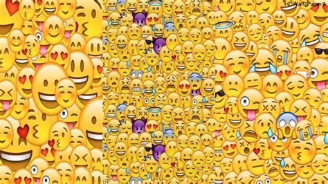 All Emoji Faces Wallpaper